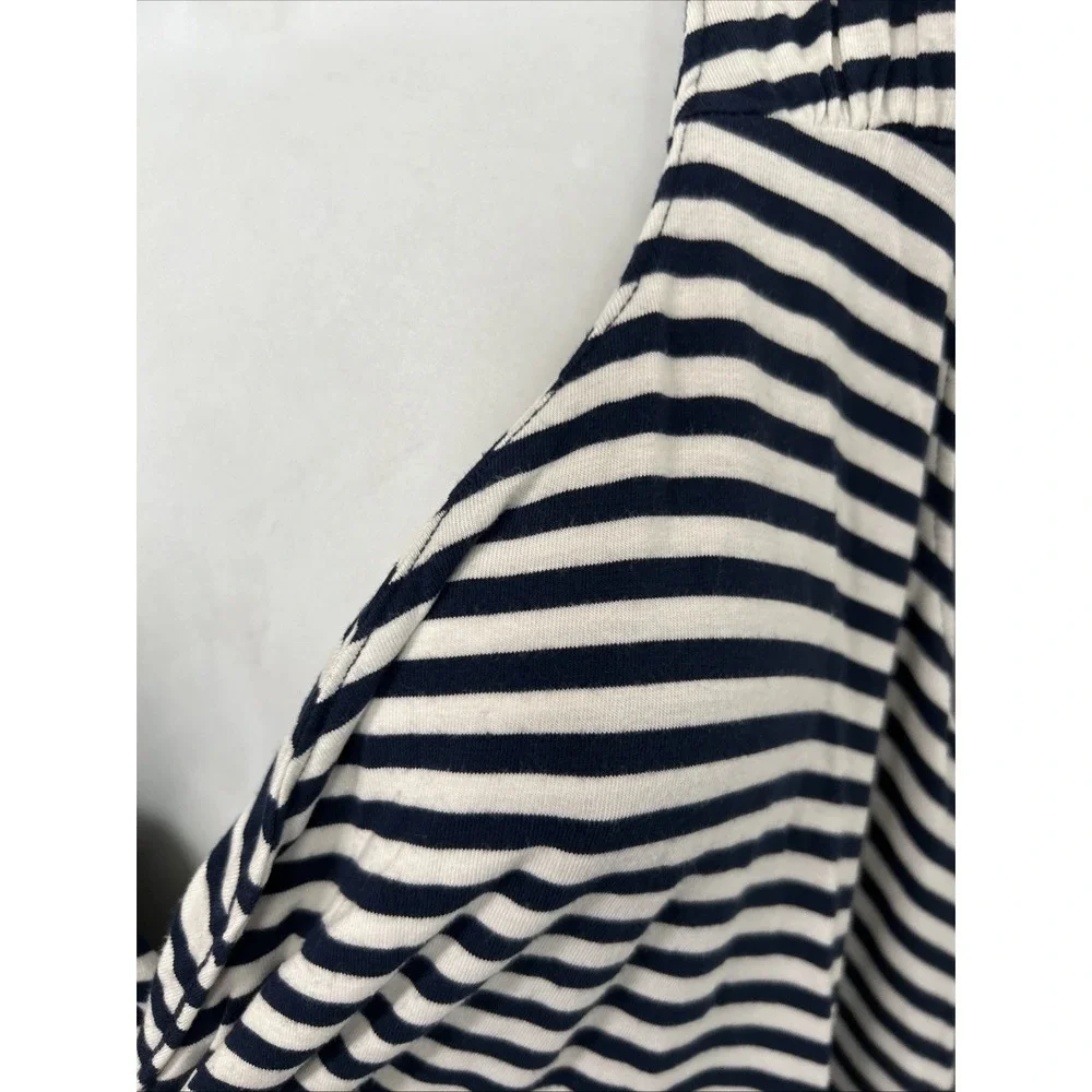 Style & Co‎ Women's 3X Striped Nautical Sleeveless Midi Dress Stretch Comfort